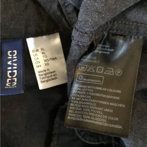 H&m XL soft black short sleeve top not sure if its a mens or womans - Picture 5 of 11